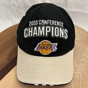 Los Angeles LA Lakers NBA Hat Adidas 2009 Conference Champions Basketball Cap **